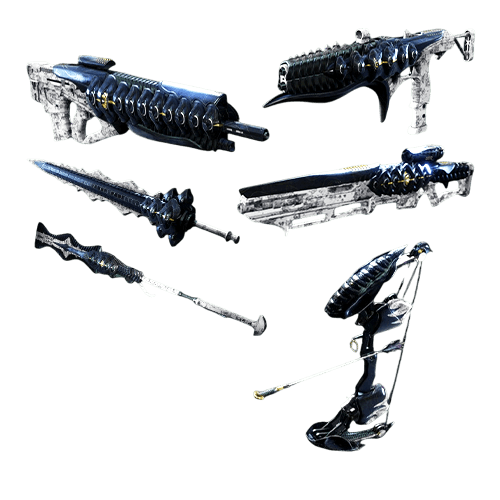 Master Salvation's Edge + 6 Adept Weapons